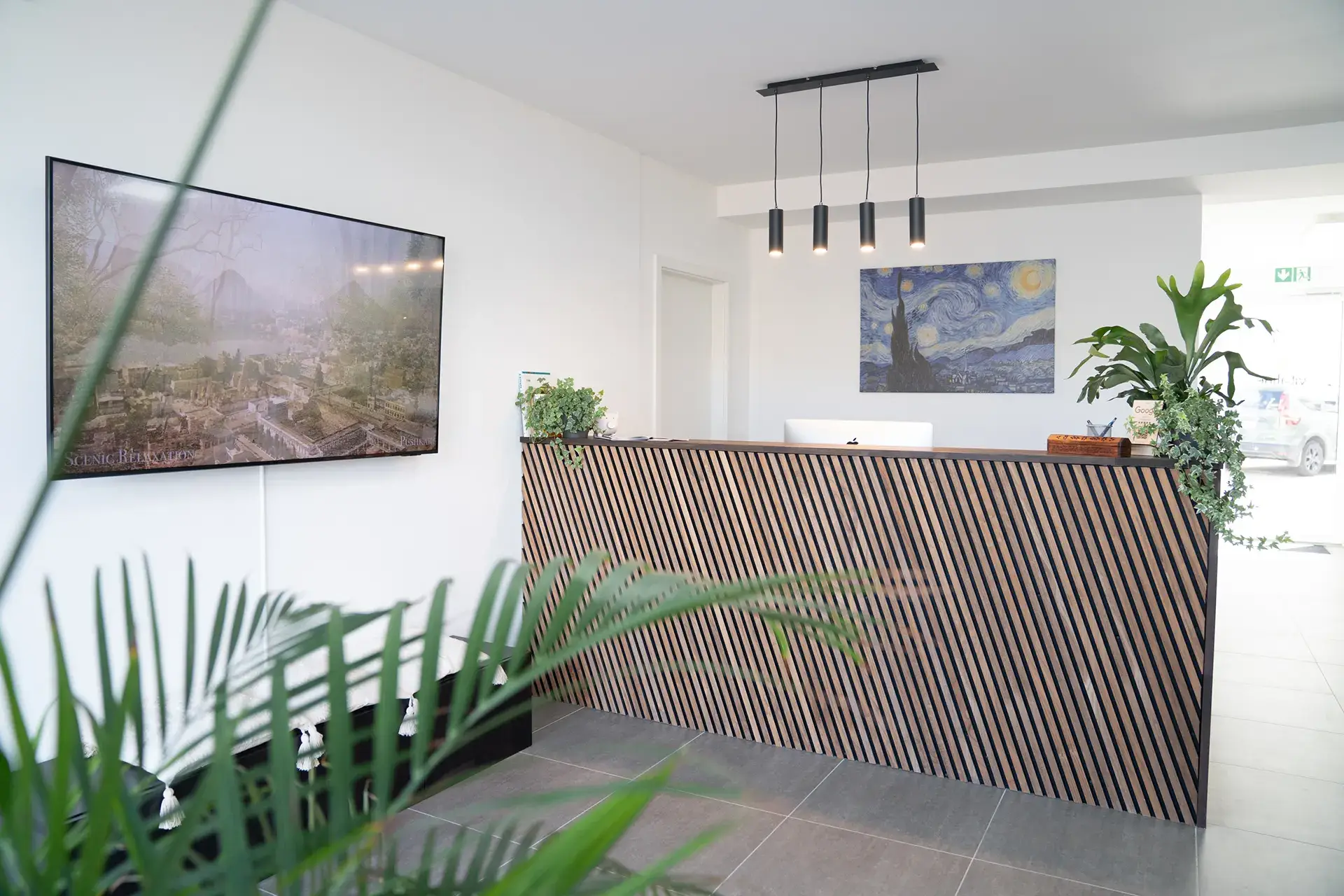 Physiotherapie Koblenz Empfangsbereich